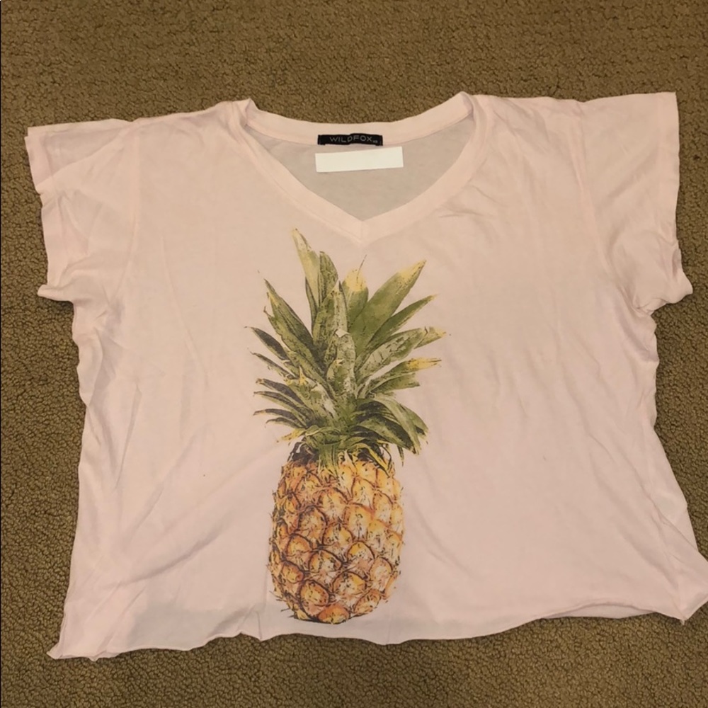 Wildfox pineapple T-shirt